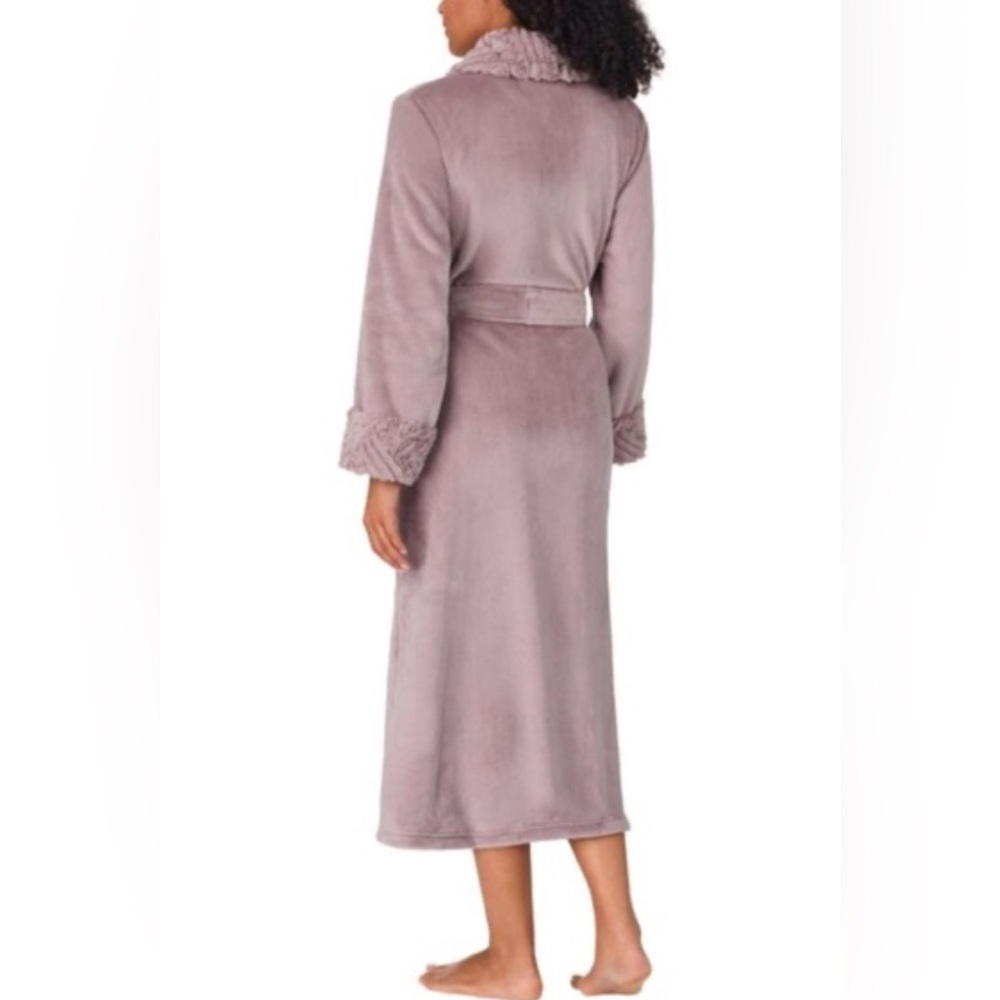 NWT Carole Hochman Plush Purple Robe - Picture 2 of 8